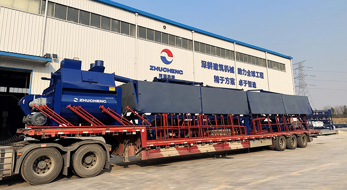 120m³/h RMC Batching Plant to Mongolia