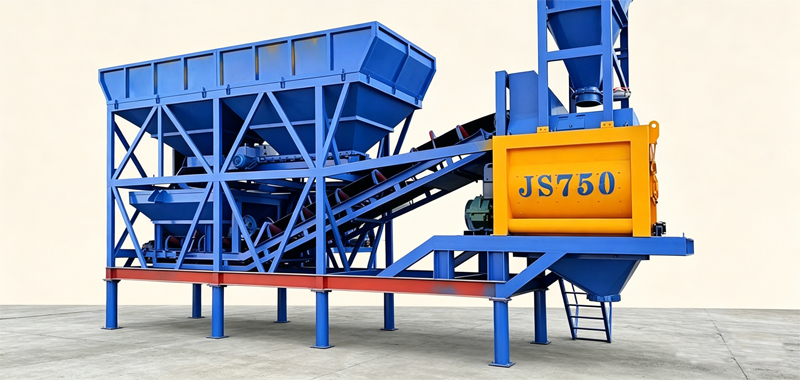 YHZS35F Mobile Concrete Batching Plant