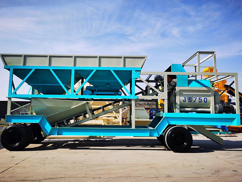 YHZS35F Mobile Concrete Batching Plant