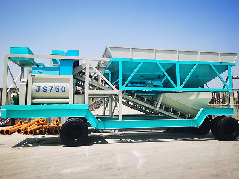 YHZS35F Mobile Concrete Batching Plant