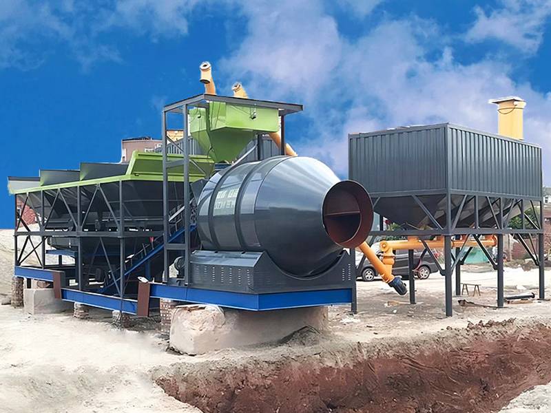 YHZM50 Mobile Concrete Batching Plant