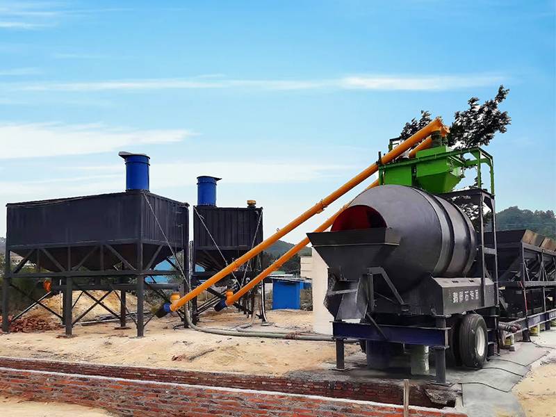 YHZM50 Mobile Concrete Batching Plant