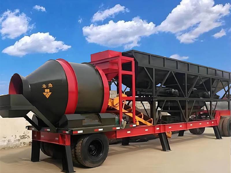 YHZM25 Mobile Concrete Batching Plant