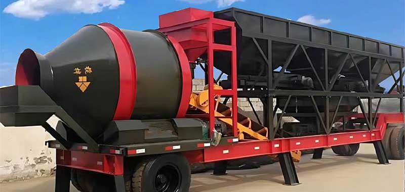 YHZM50 Mobile Concrete Batching Plant
