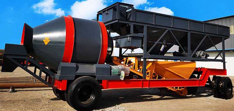 YHZM35 Mobile Concrete Batching Plant