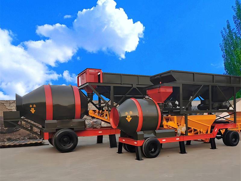 YHZM75 Mobile Concrete Batching Plant
