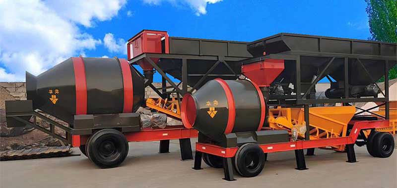 YHZM25 Mobile Concrete Batching Plant