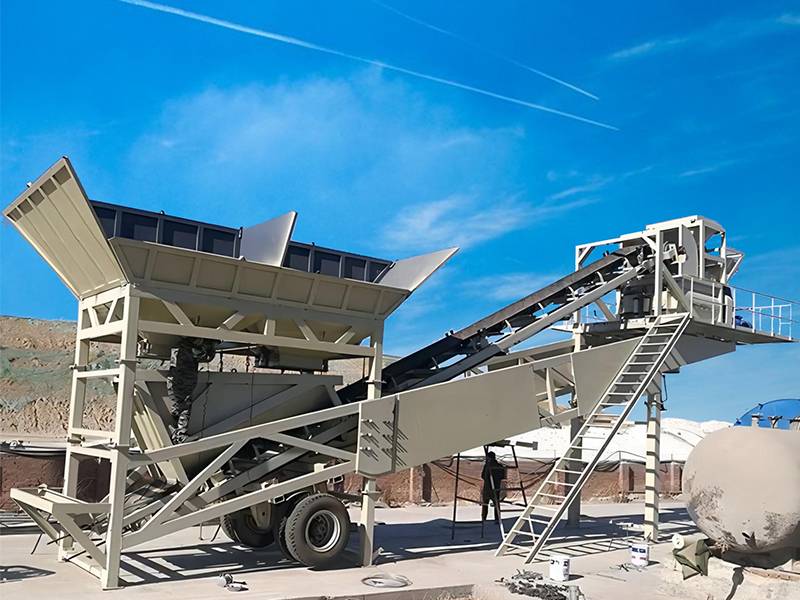 YHZS35 Mobile Concrete Batching Plant