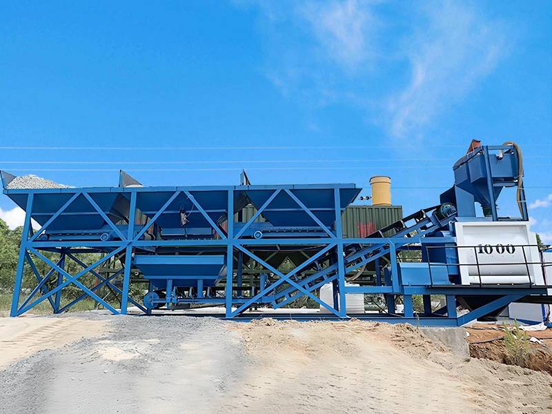 YHZS120F Mobile Concrete Batching Plant