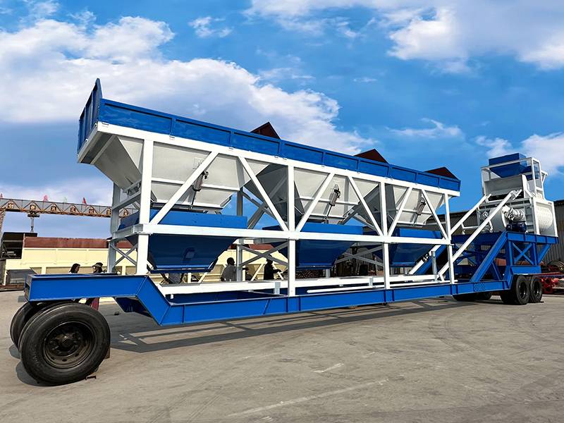 YHZS90F Mobile Concrete Batching Plant