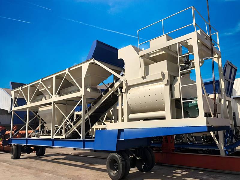YHZS120F Mobile Concrete Batching Plant