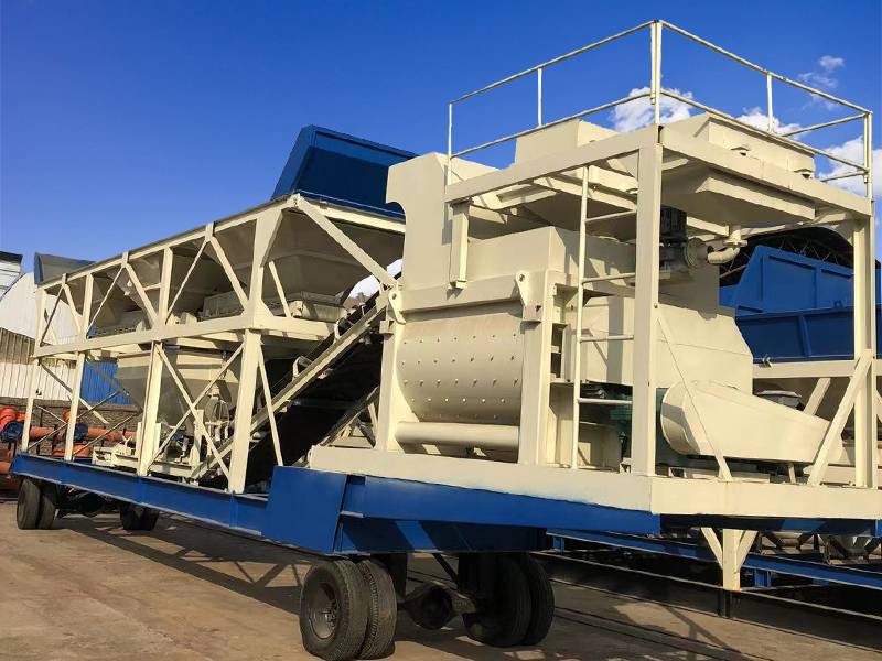 YHZS90F Mobile Concrete Batching Plant