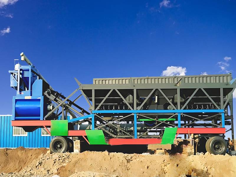 YHZS35F Mobile Concrete Batching Plant