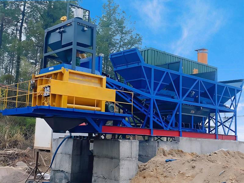 YHZS90F Mobile Concrete Batching Plant