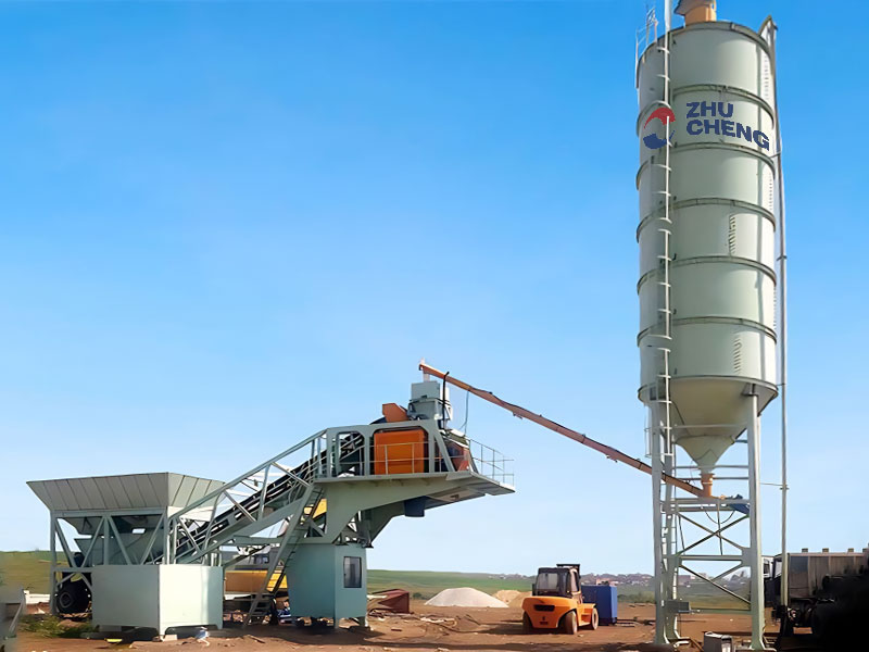 YHZS50 Mobile Concrete Batching Plant