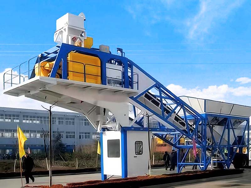 YHZS35 Mobile Concrete Batching Plant
