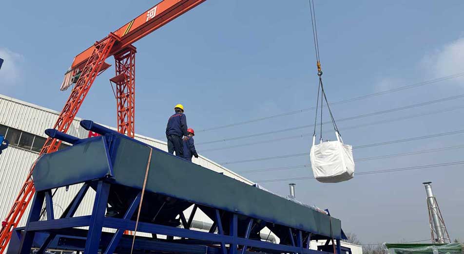 HZS180 Batching Plant Successfully Delivered to Uzbekistan