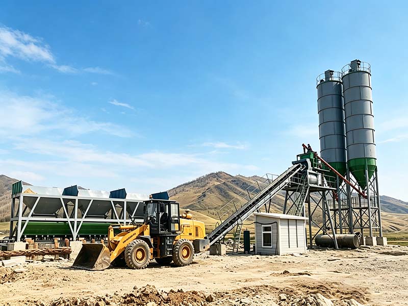 HZS60 Concrete Batching Plant