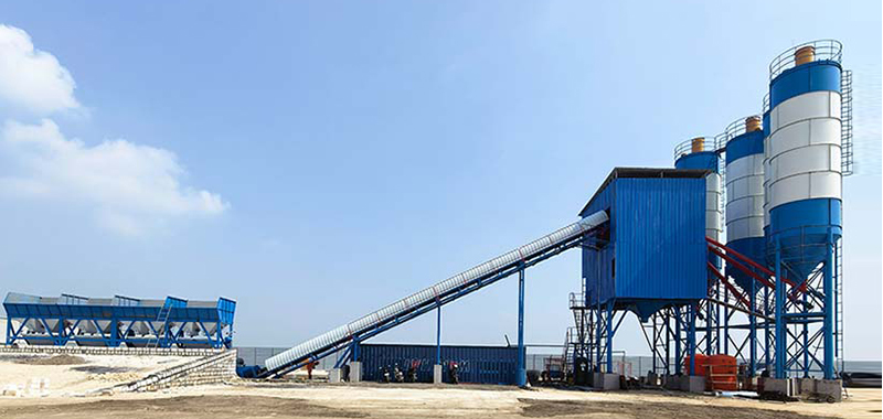 HZS120 Concrete Batching Plant