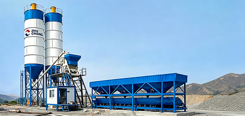 HZS50 Concrete Batching Plant