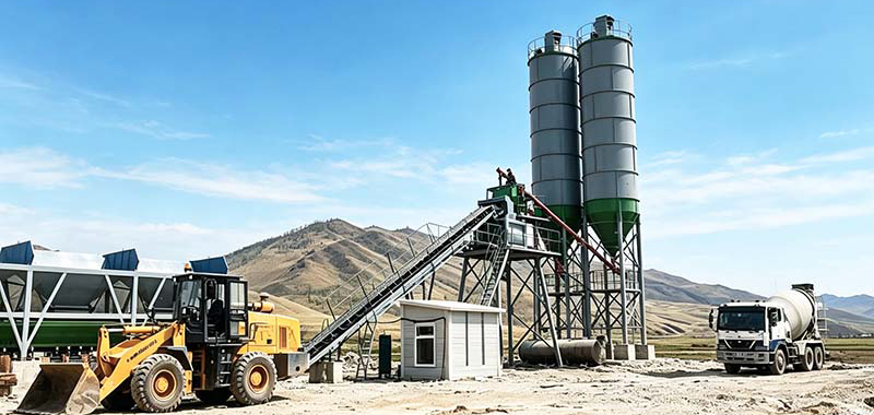 HZS60 Concrete Batching Plant