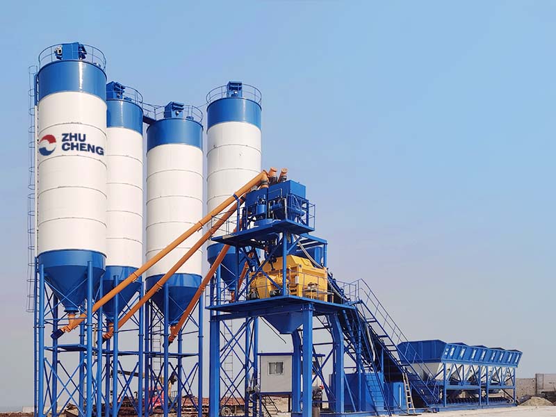 MHZS120 Foundation-free Batching Plant
