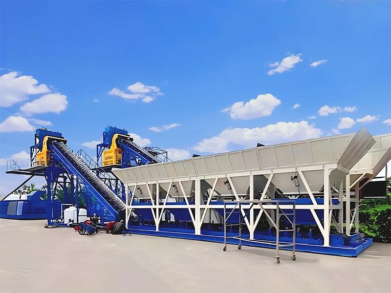 MHZS120 Foundation-free Batching Plant