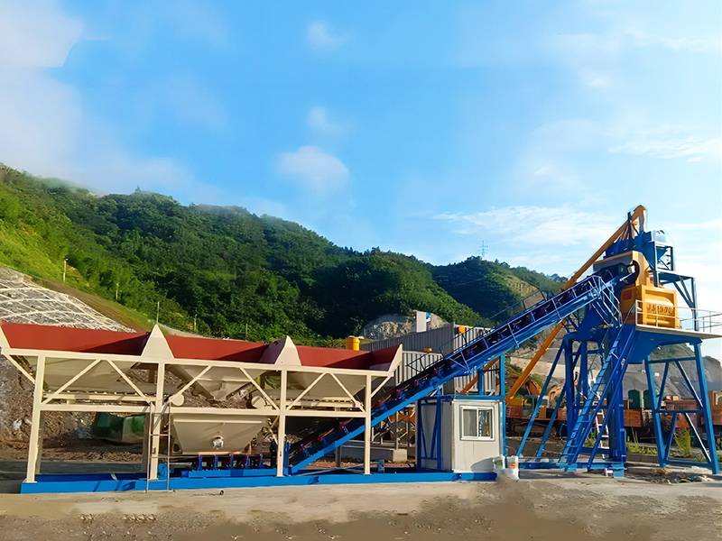 MHZS180 Foundation-free Batching Plant