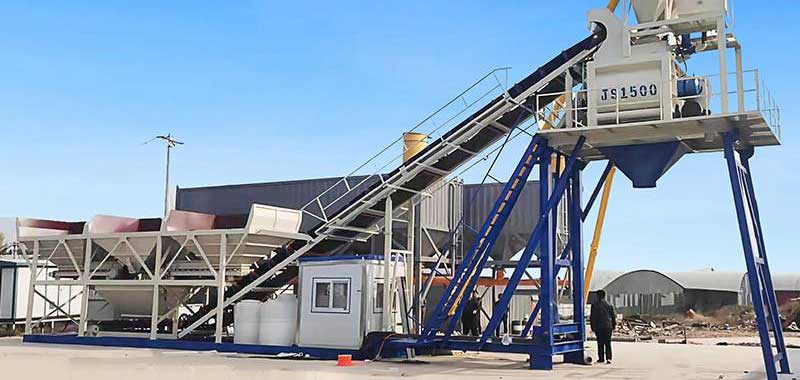MHZS180 Foundation-free Batching Plant