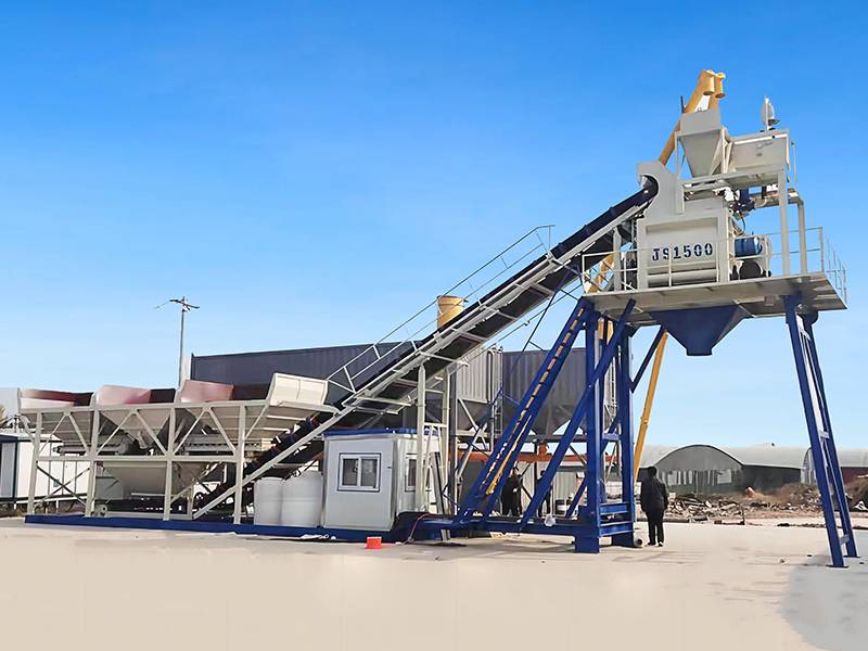 MHZS180 Foundation-free Batching Plant