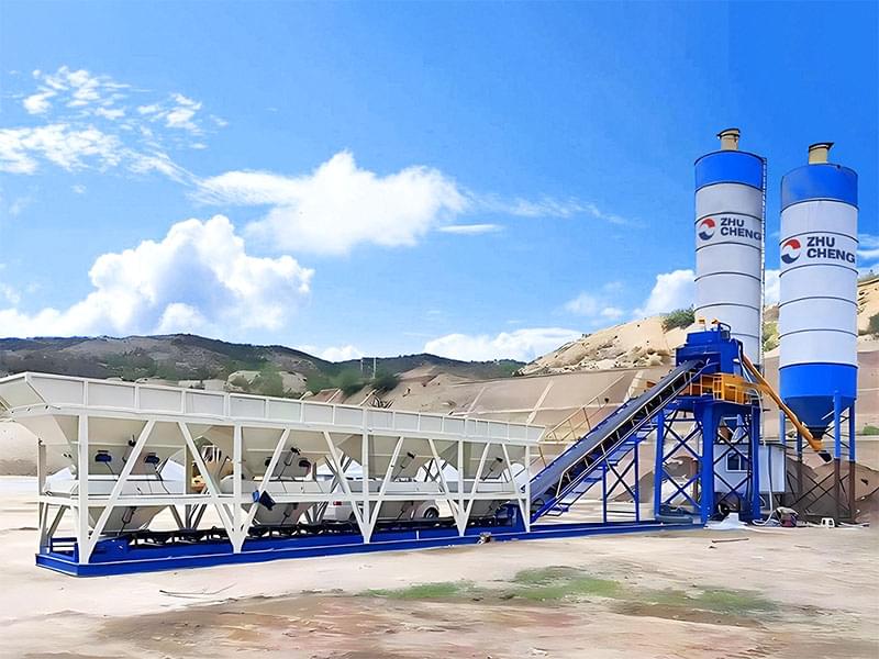 MHZS180 Foundation-free Batching Plant