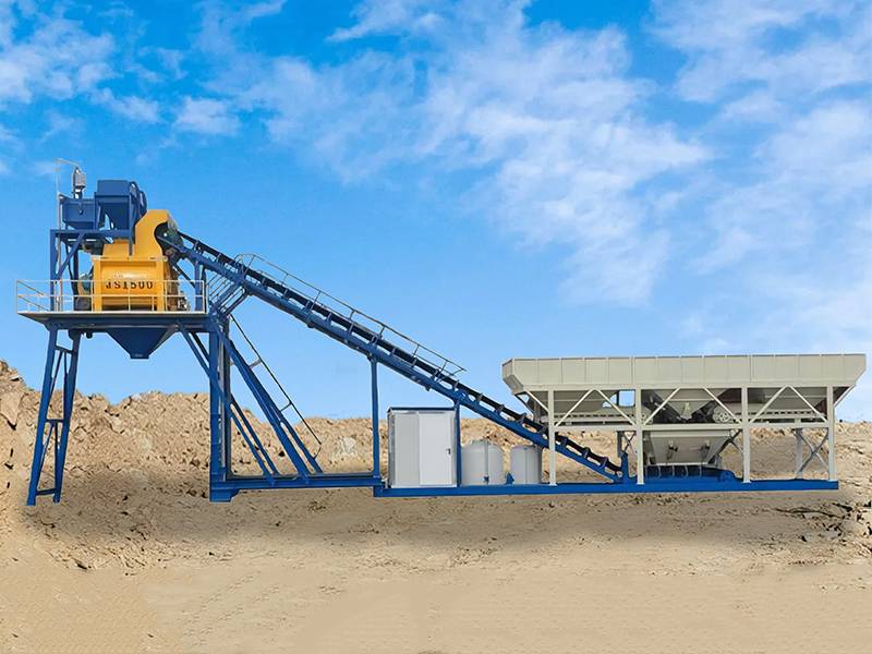 MHZS90 Foundation-free Batching Plant