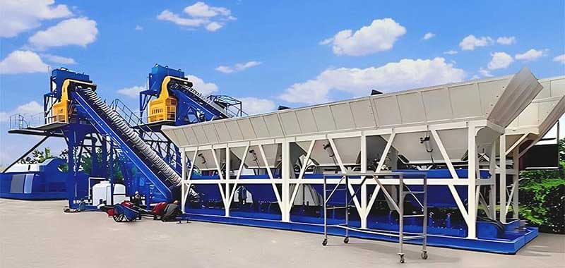 MHZS90 Foundation-free Batching Plant