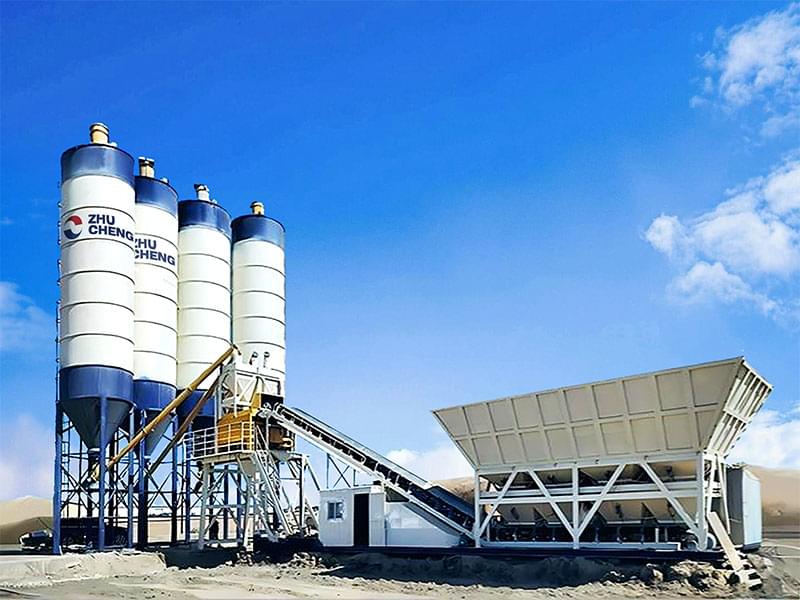 MHZS90 Foundation-free Batching Plant