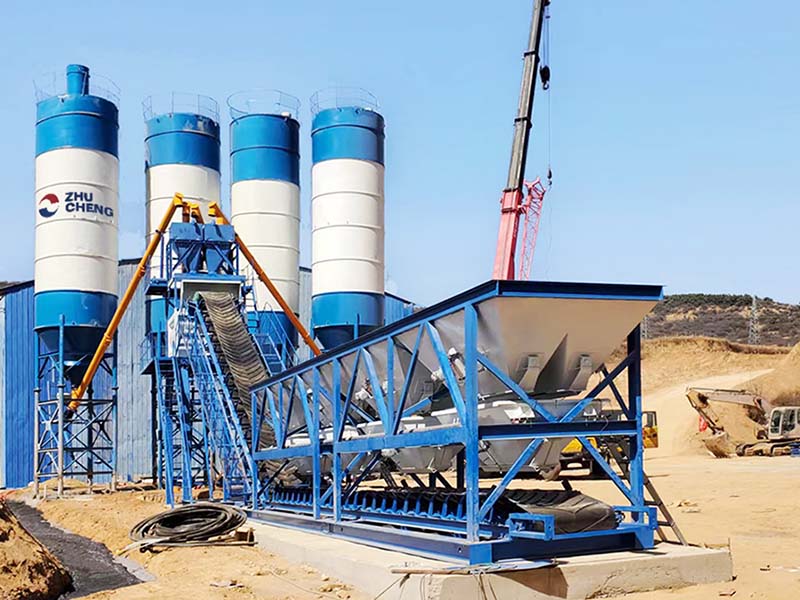 MHZS60 Foundation-free Batching Plant
