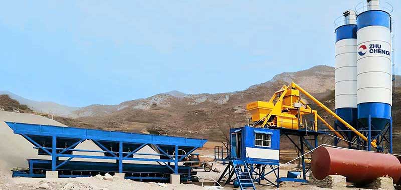 HZS35 Concrete Batching Plant