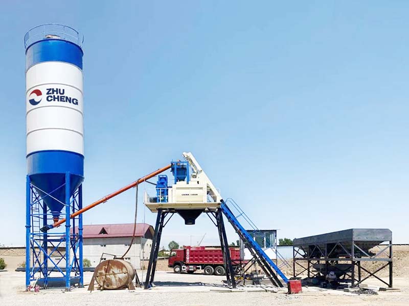 HZS35 Concrete Batching Plant