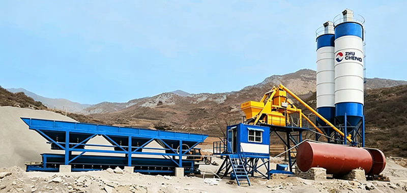 HZS35 Concrete Batching Plant