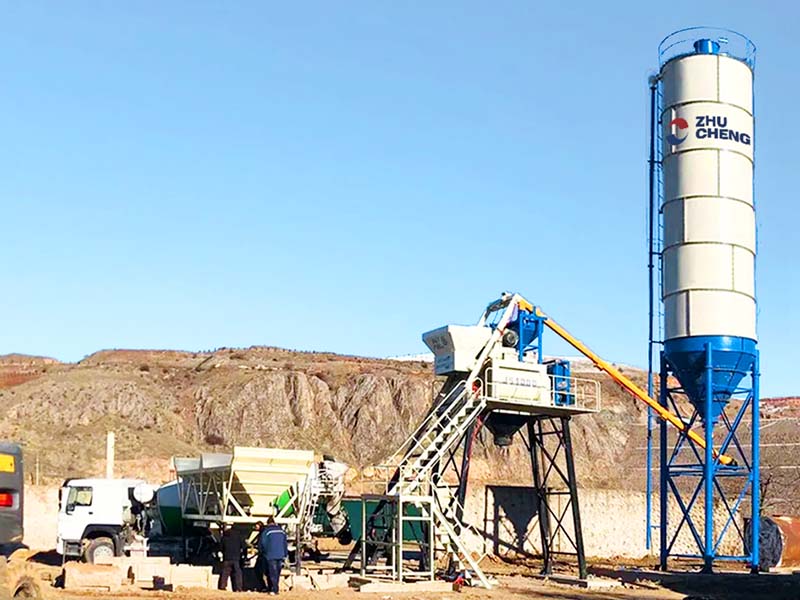 HZS50 Concrete Batching Plant