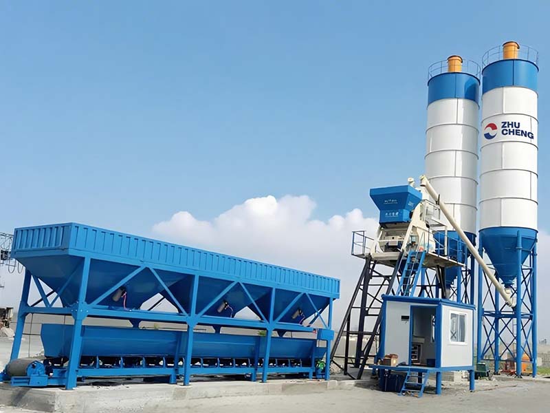 HZS75 Concrete Batching Plant