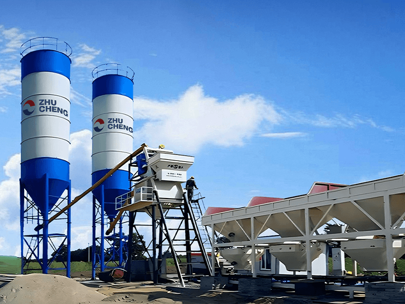 HZS75 Concrete Batching Plant