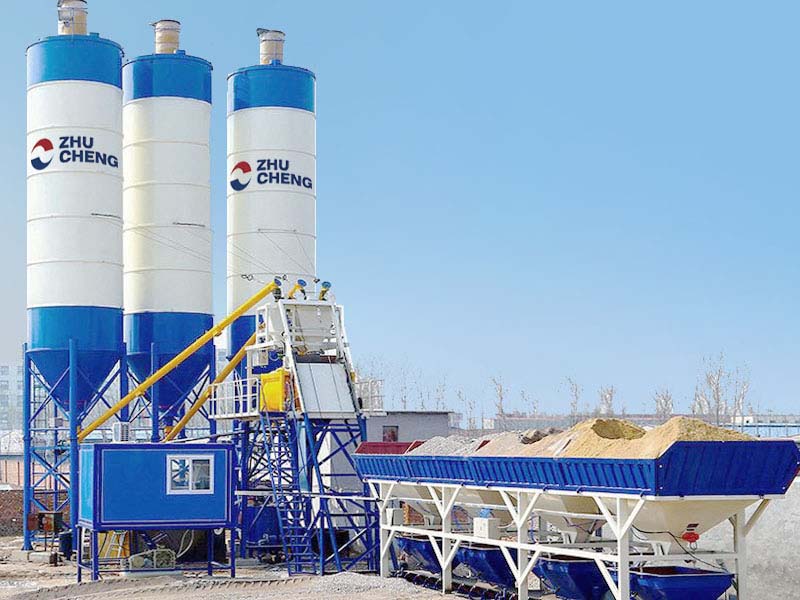 HZS75 Concrete Batching Plant