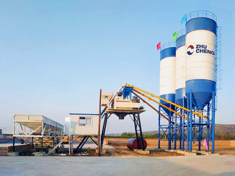 HZS75 Concrete Batching Plant