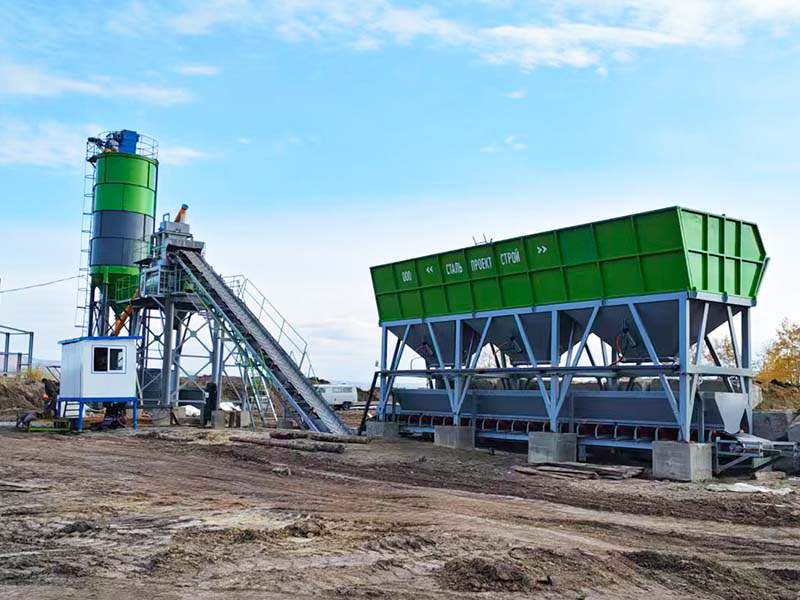 HZS90 Concrete Batching Plant
