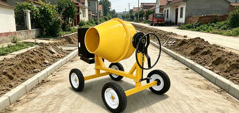 CM400 Mini Portable Concrete Mixer