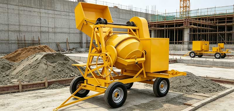 CM500 Mini Portable Concrete Mixer