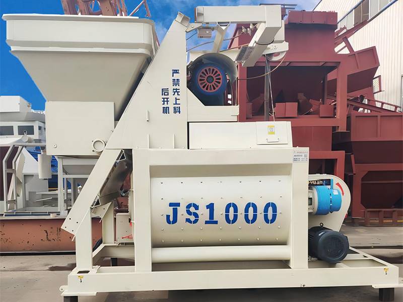 JS1000 Double Shaft Mixer