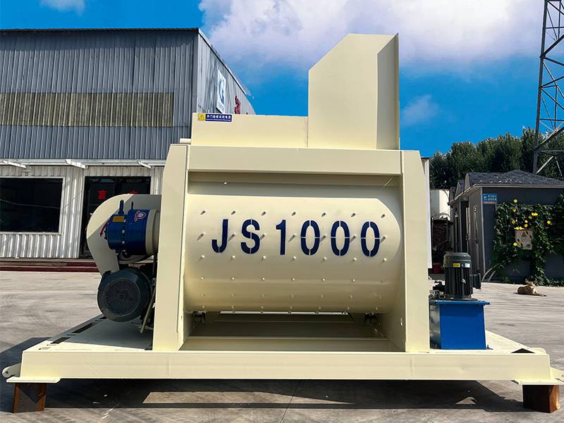 JS1000 Double Shaft Mixer