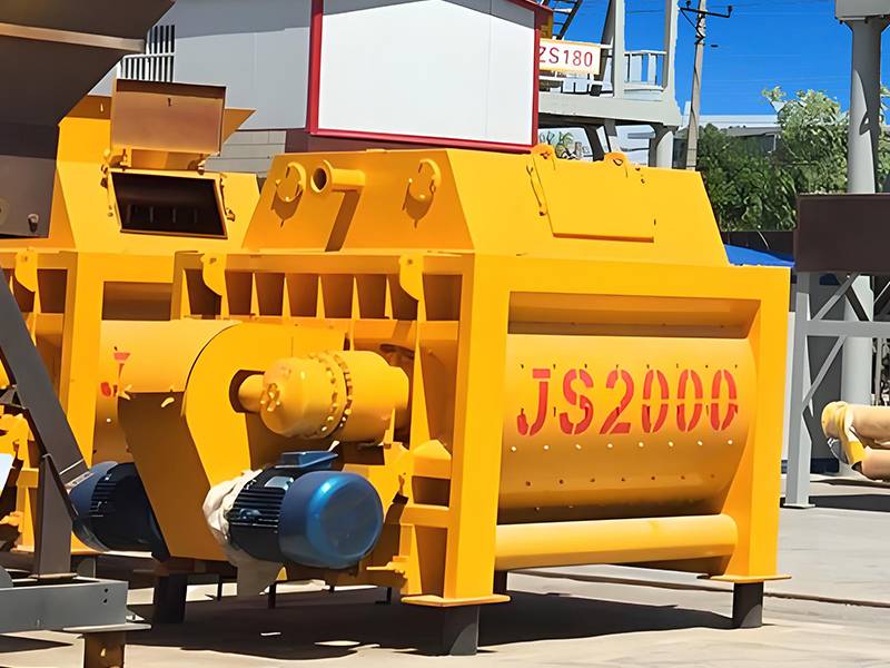 JS2000 Double Shaft Mixer
