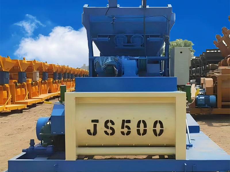 JS500 Double Shaft Mixer